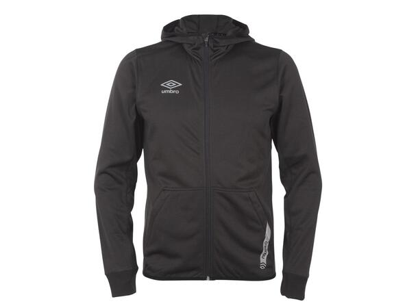 UMBRO Core Tech Hood Zip J19 Svart 164 Luvtröja med hel dragkedja junior 